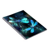 Glanzende Libellenmeer Notitieboek (Rechterzijde)