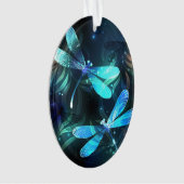 Glanzende Libellenmeer Ornament (voorkant)