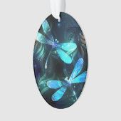 Glanzende Libellenmeer Ornament (voorkant)