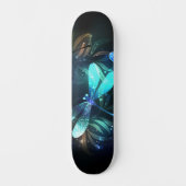 Glanzende Libellenmeer Persoonlijk Skateboard (Voorkant)