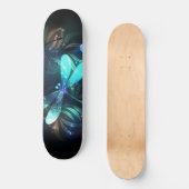 Glanzende Libellenmeer Persoonlijk Skateboard (Voorkant)