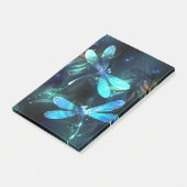 Glanzende Libellenmeer Post-it® Notes (Schuin)