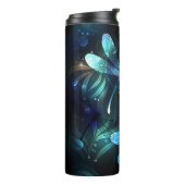 Glanzende Libellenmeer Thermosbeker (Gedraaid links)