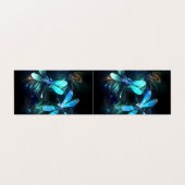 Glanzende Libellenmeer Visitekaartje (Buitenkant ongevouwen)