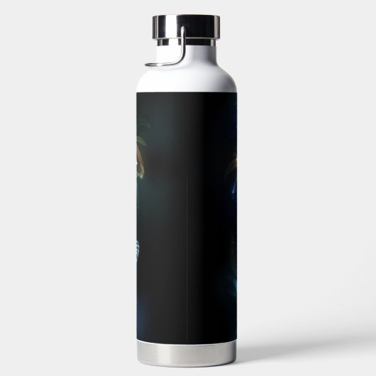 Glanzende Libellenmeer Waterfles (Rechts)