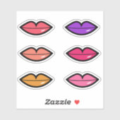 Glanzende lichten sticker (Vel)