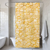 Glanzende Luxe Gouden Sequin Douchegordijn