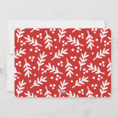 Glanzende Merry-fotoansichtkaart Feestdagenkaart (Achterkant)