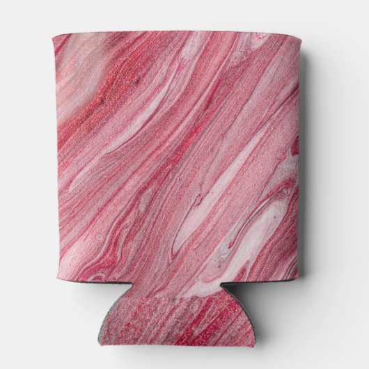 Glanzende nagellak: getextureerde achtergrond blikjeskoeler (Achterkant)