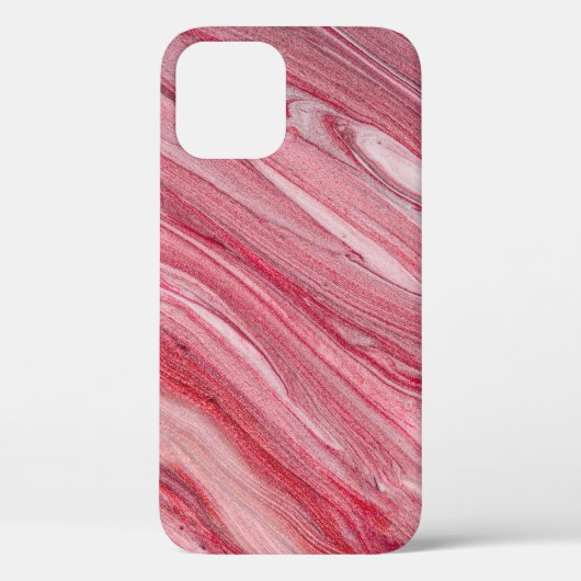 Glanzende nagellak: getextureerde achtergrond Case-Mate iPhone case (Achterkant)