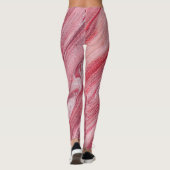 Glanzende nagellak: getextureerde achtergrond leggings (Achterkant)