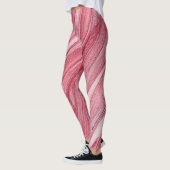 Glanzende nagellak: getextureerde achtergrond leggings (Links)