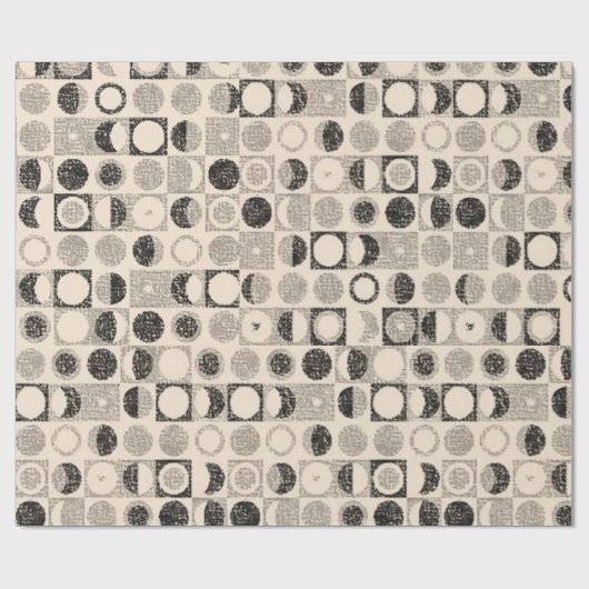 Glanzende omloop van papier beige bruin (Vlak)