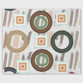 Glanzende omlooppapiercirkel cadeaupapier (Vlak)