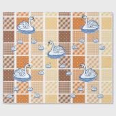 Glanzende papierwrakken cadeaupapier (Vlak)