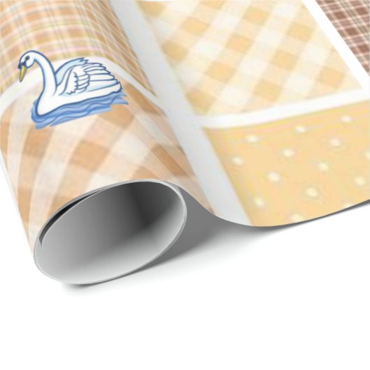 Glanzende papierwrakken cadeaupapier (Rol Hoek)