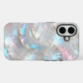 Glanzende Parelmoer Case-Mate iPhone Case (Achterkant (horizontaal))