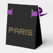 glanzende Parijse draagtas Bedankdoosjes (Achterkant)