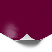 Glanzende Poster (Hoek)