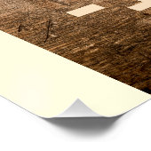 Glanzende Poster (Hoek)
