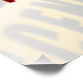 Glanzende Poster (Hoek)
