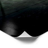 Glanzende poster Clear Shadows (Hoek)