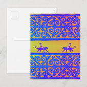 Glanzende Poster Feestdagenkaart (Voorkant / Achterkant)