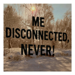 Glanzende Poster - Inspirerende Winter Poster