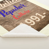 Glanzende Poster Sherpa Deken (3/4)