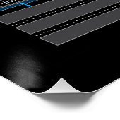 Glanzende poster van Windows-besturingssysteem (Hoek)