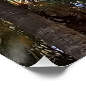 Glanzende Posters palmbomen (Hoek)