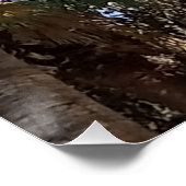 Glanzende Posters palmbomen (Hoek)