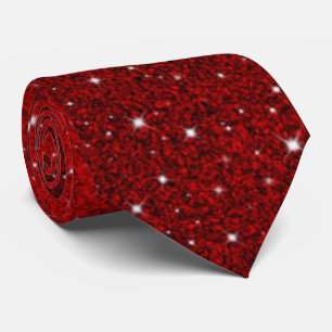 Glanzende Rode Glitters & Sterren Elegante Das