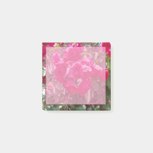 Glanzende Roos Post-it Post-it® Notes (Voorkant)