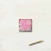 Glanzende Roos Post-it Post-it® Notes (Op bureau)