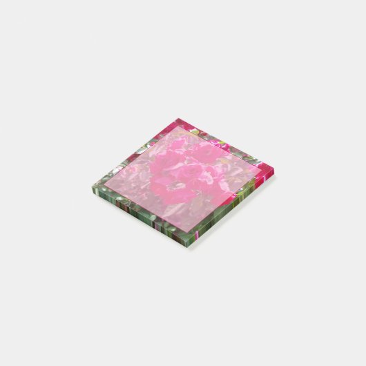 Glanzende Roos Post-it Post-it® Notes (Schuin)