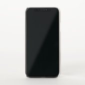 Glanzende roze blauwe achtergrond iPhone hoesje (Voorkant)