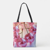 Glanzende Roze Bollen Tote Bag (Achterkant)
