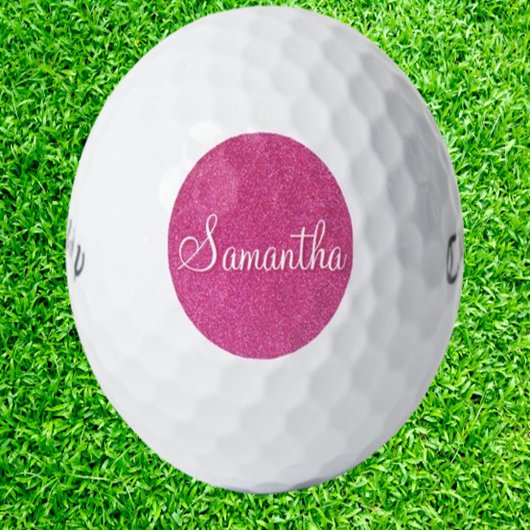 Glanzende Roze Cadeaus Golfballen