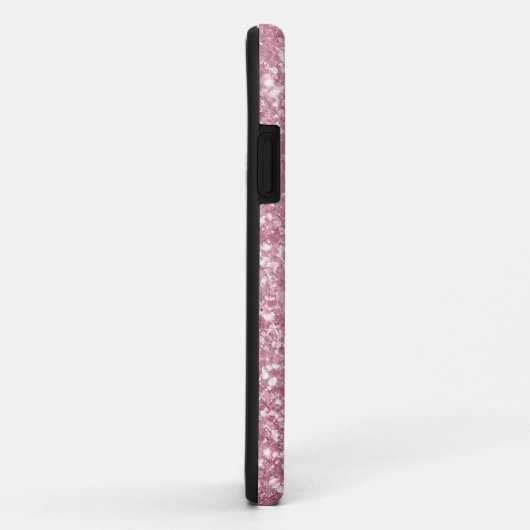 Glanzende Roze Glitters Case-Mate iPhone Case (Achterkant/rechts)