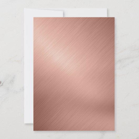 Glanzende Roze Gouden Glitter Pixels Sweet 16 Kaart (Achterkant)