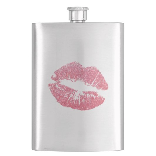 Glanzende Roze Lippen Flacon (Voorkant)
