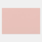 Glanzende schaduw van roze roze roze bloem inpakpapier vel (Voorkant 2)