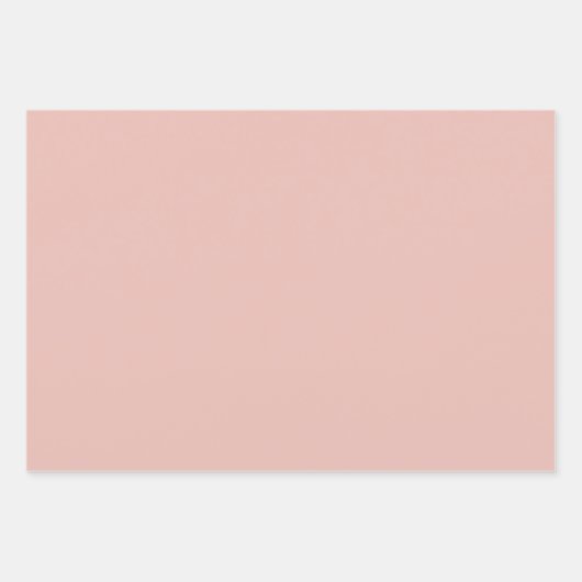 Glanzende schaduw van roze roze roze bloem inpakpapier vel (Voorkant 2)