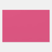 Glanzende schaduw van roze roze roze bloem inpakpapier vel (Voorkant 3)