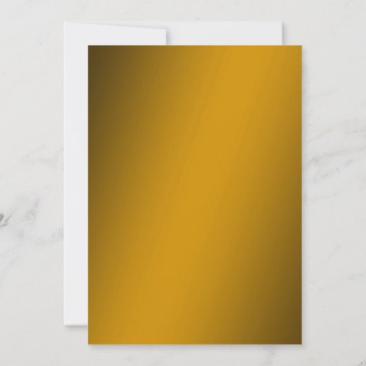 Glanzende Sparkly Stiletto, Gouden Verjaardagsfees Kaart (Achterkant)