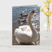 Glanzende Ster Kaart (Gele Bloem)