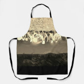 Glanzende tonen van goud schort (Voorkant)