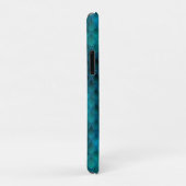 Glanzende Turquoise & Glitterende Dragonschubben Case-Mate iPhone Case (Achterkant/rechts)