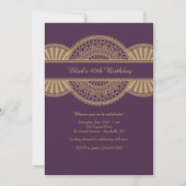 Glanzende Uitnodiging (Voorkant)